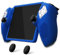PlayVital Design for PS Portal Silicone Protective Case with Thumb Grips – Enhanced Grip Comfort | Anti-Slip 3D Studded Design | Full Protection Blue