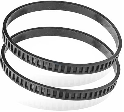 2 pezzi di pneumatici for seghe a nastro da 6 pollici x 1/2 pollici x 0,20 pollici Pneumatici in gomma for seghe a nastro for legno e metallo Ruota di scorrimento Macchina for seghe a nastro