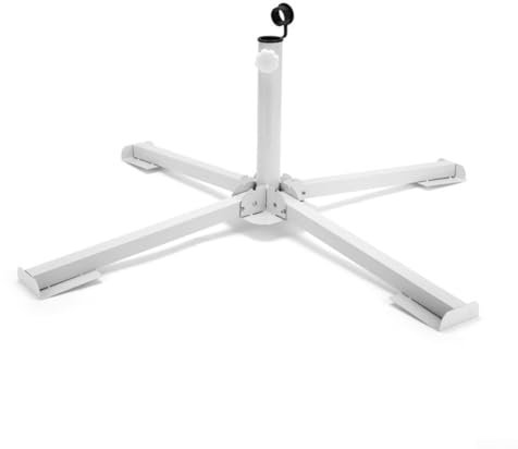 Base de sombrilla plegable, soporte de trípode ajustable portátil para sombrilla