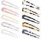 10 Stück U Förmige Haarnadeln French Hair Pin Haarnadel mit Leopardenmuster Hair Clip Bobby Pins Klassiker French Pin Retro Französische Haarnadel Dutt Spange für Damen Mädchen