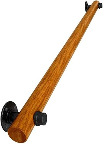 Massives Holz Kiefer Handlauf für Treppen 60 cm Anti-Rutsch-Sicherheitsgeländer für Villen und Bars