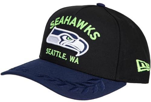 New Era NFL Draft 9forty Cap (DE/NL/SE/PL, Alphanumerisch, Einheitsgröße, Seattle Seahawks)