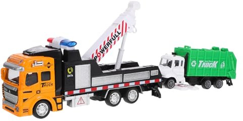 Toyvian 1 Set Gru da traino per toys for playmobile toys cars giocattoli i tirano indietro le macchine giocattolo per auto dei cartoni animati lega