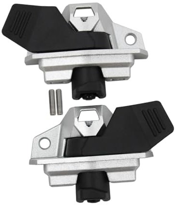 Harilla Kit de fijación para portaesquís de Snowboard, Kit de fijación de Metal Compacto, Accesorio de Repuesto, Herramienta de Montaje, Equipo de esquí para