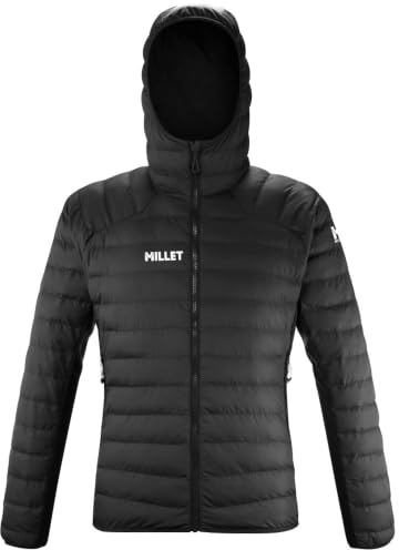 MILLET Herren Daunenjacke FITZ ROY WARM, warm und atmungsaktiv, isolierend, mit Kapuze für Wandern, Trekking, Outdoor