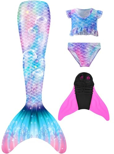 Pyjacos Mono-fin Mädchen mit 4PCS 666g,M3,120