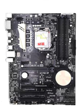 Placa Madre Fit For ASUS Z170-P Z170 Socket LGA 1151 I7 I5 I3 DDR4 64G M.2 SATA3 USB3.0 USB DVI HDMI ATX