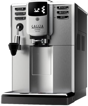 Gaggia Anima Deluxe Automatic Bean to Cup Coffee Machine, Espresso and Cappuccino Maker