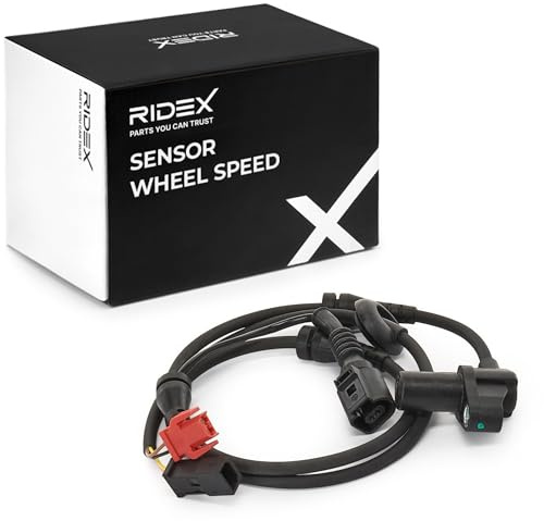 RIDEX ABS-Sensor 412W0026 Vorderachse beidseitig Sensorart: Induktivsensor Kompatibel mit VW PASSAT Variant 3B6 PASSAT 3B3, AUDI A4 Limousine 8D2, B5 A4 Avant 8D5, B5 A6 Avant 4B5, C5