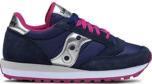 Saucony Jazz Original, scarpe per ellittica, da donna, (Blue Pink), 38 EU