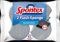 SPONTEX - Flash Eponge - 2 éponges non-rayantes spéciales plaques et poêles