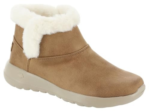 Skechers Femme on-The-go Joy Endeavor Chukka-Boots, Chestnut Textile, 36 EU