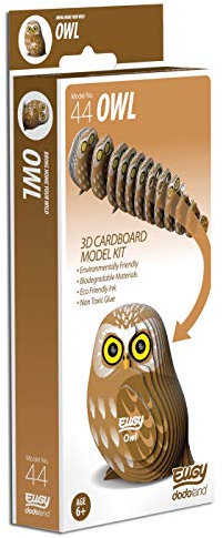 EUGY 3D Owl Tier Modell, Bastelset
