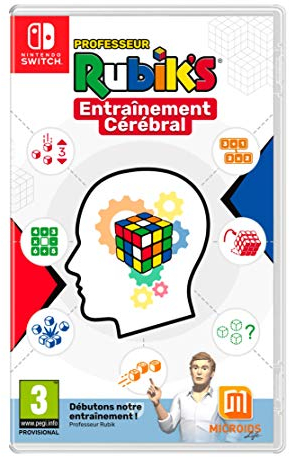 Just For Games FOR GAMES ENTRAINEMENT.PROF RUBIK SWI VF, 3760156486215, Schwarz