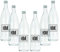 BrandPrint, Set 6 Bottiglie in Vetro per Acqua Modello Minerale Standard 750 ml con Tappo a Vite in Alluminio di colore Argento. Serigrafate con dicitura: Home