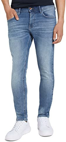 TOM TAILOR Denim Herren Skinny Culver Jeans aus Bio-Baumwolle