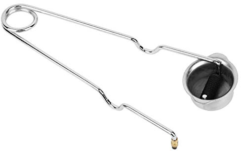 Flint Spark Torch Anzünder, 1Pc Flints Spark Feuerzeug vernickelter Rundkopfstahl mit 10Pcs Zünder Flints zum Schweißen, Löten, lebensrettende Ausrüstung
