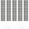 60 Pieces Washing Machine Lint Traps with 60 Cable Ties, Rust-proof Stainless Steel Lint Traps Laundry Mesh Hose Filter Screen Catcher for Washing Machine Discharge Hoses