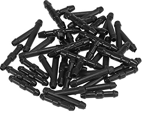 X AUTOHAUX Lot de 30 raccords en forme de T en plastique en forme de Y 2 voies 3 voies pour tuyau de lave-glace