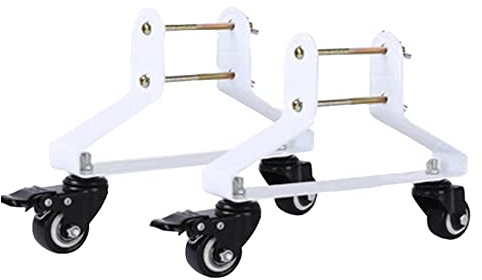 DAZZLEEX 2Pcs Electric Heater Bracket electric heater stand unit, electric heater feet, sturdy feet Radiator 8cm