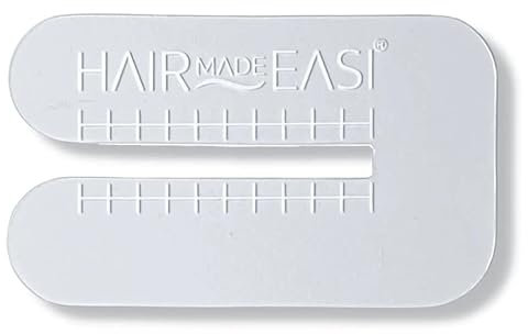 GLAMSA Bond Heat Guard - Keratin Bond Application Tool - Sectioning Guard for Hair Extensions - Protector for Hair Extension - Saloon Hairdresser (Single)