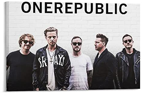 XINGSHANG OneRepublic Poster Stern Poster Wandkunst Poster Drucke Heimdekoration Bild Leinwand Malerei Poster 30 x 45 cm