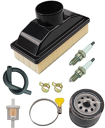 11013-0727 Filtro de aire apto para Kawasaki FR541V FR600V motores de 4 tiempos cortacésped con filtro de aceite 49065-7007 y kits de tune-up