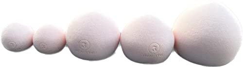 5 Pack IBEAUTY4U Latex Free Marshmallow Blender Makeup Sponge Mini/Midi/Maxi