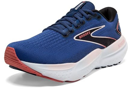 BROOKS Femme Glycerin 21 Sneaker, Blue/ICY Pink/Rose, 38.5 EU