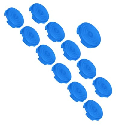 Cache Bouton Arcade, Anti-Traces Professionnel Transparent 12 (Blue)