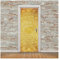 Türaufkleber Türtapete Türbilder Türposter Buddha-Türtapete, Selbstklebender Aufkleber, Wasserfest, Für Türen, Schrank, Schreibtisch, Moderne Möbel, Dekorativ (Farbe : X, Größe : 40x120cm)