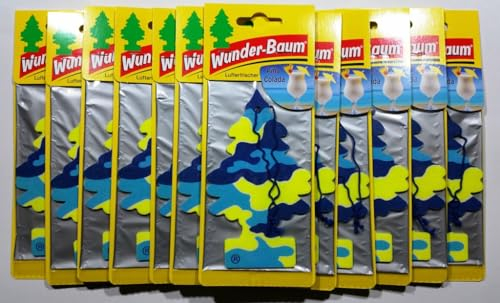 12 x WUNDER- BAUM Pina Colada Auto Duftbaum Lufterfrischer Airfrehener