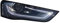 HhyY6LL Auto Scheinwerfer Folie,für Audi A4 B8 B9 2022 2020 8K 8W S4 RS4,Autoscheinwerfer-Schutzfolie Anti-Kratz-Folie Transparenter TPU-Aufkleber,Blackened