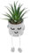 FUNOMOCYA Expressive Succulent Plant Artificial Potted Plant Animal Decoration Fake for Home Decor