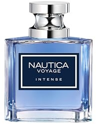 Nautica Voyage Intense Eau de Toilette für Herren, frisch, Fougère-Acquatica, männlicher Duft, 50 ml
