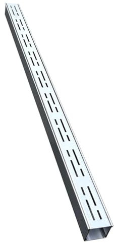 SUWOOPH Drainage Grates,Outdoor Drain Cover,Drain Covers, Outdoor Trench Drainage Kit For Yard/Gazebo, Underground Sewer Gutter Drain Pipe(Silver,10x5cm)