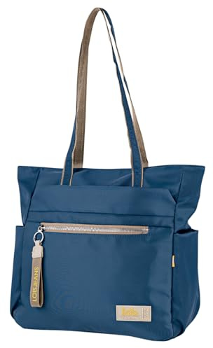 Große Tasche mit großer Umhängetasche, stylische Umhängetasche, vielseitig einsetzbare Umhängetasche, quiet shade-clematis blue, L