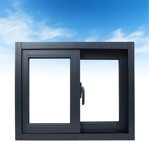 Ventanas Abatibles Empotradas Tipo Cobertizo, Ventanas Pequeñas De Reemplazo For Sótanos, A Prueba De Viento Y Ruido, Adecuadas For Garajes, Baños(40X40cm/15.7x15.7in)