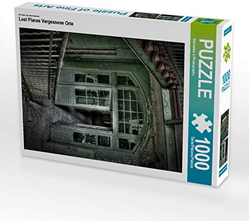 CALVENDO Puzzle EIN Motiv aus dem Kalender Lost Places Vergessene Orte 1000 Teile Puzzle hoch | 1000 Teile Lege-Größe 48 x 64 cm Foto-Puzzle für glückliche Stunden