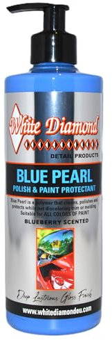 White Diamond Detail Products Blue Pearl Car Polish and Paint Protection 500ml with FREE NEXT DAY UK DELIVERY