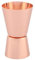 MAGT Cocktail Messbecher, 15ml/30ml Doppelseitiger Jigger Edelstahl Likör Cocktail Wein Messbecher Drink Bar Tool(Roségold)