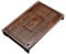 Kemu Small Drawer Wooden Tea Set Tray - Solid Wood Tea Table with Drainage & Water Storage