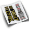 ROCKSHOX Lyrik Select 2021 WP368 Gabelaufkleber, goldfarben