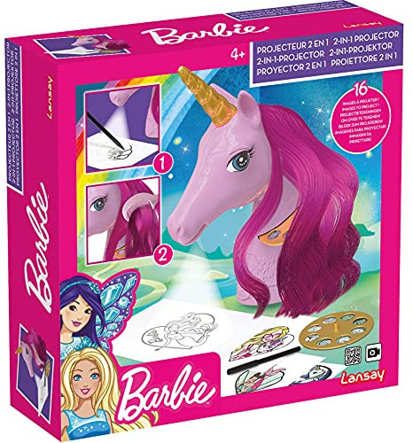 Barbie® - Projecteur 2 En 1- Dessins et Coloriages - Dès 4 ans - Lansay