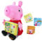 VTech -80-552222 Interaktives Plüschtier Schwein Lernen Sie mit Peppa Hörbüchern, Farbe, einzigartig (80-552222) (Sprache Spanisch)