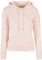 Urban Classics Hoodie Felpa con Cappuccio in Cotone Organico, Rosa, M Donna