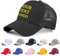 Reuhen Personalisierte Mesh-Baseballkappe mit Stickerei Text, Logo und drucken Foto,Bild, Personalisiertes Verstellbares Mesh-Baseballkappe Mütze für Herren Damen