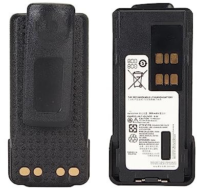 7.4V 2450mAh Replacement Battery, Walkie Talkie Li Ion Battery Two Way Radio Battery for Motorola XPR3300 XPR3500 XPR7350 XPR7550 DP4400 DP4400e DP4600 DP4600e DP4800 DP4800e