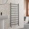 Solaro® 1200 x 500mm Square Bar Straight Heated Towel Rail Radiator Modern Central Heating Bathroom Warmer Wall Mounted Ladder Rad, Anthracite