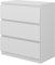 Vicco Kommode Calisto, Kommodenschrank, Weiß/Weiß, 70 x 78.5 cm